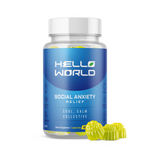 Load image into Gallery viewer, Hello World | Stress | Anxiety | Relief | Lemon Lime Gummy
